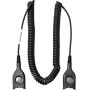 Extension cable: ED to ED with total 300cm extension to be used between bottom cable and headset